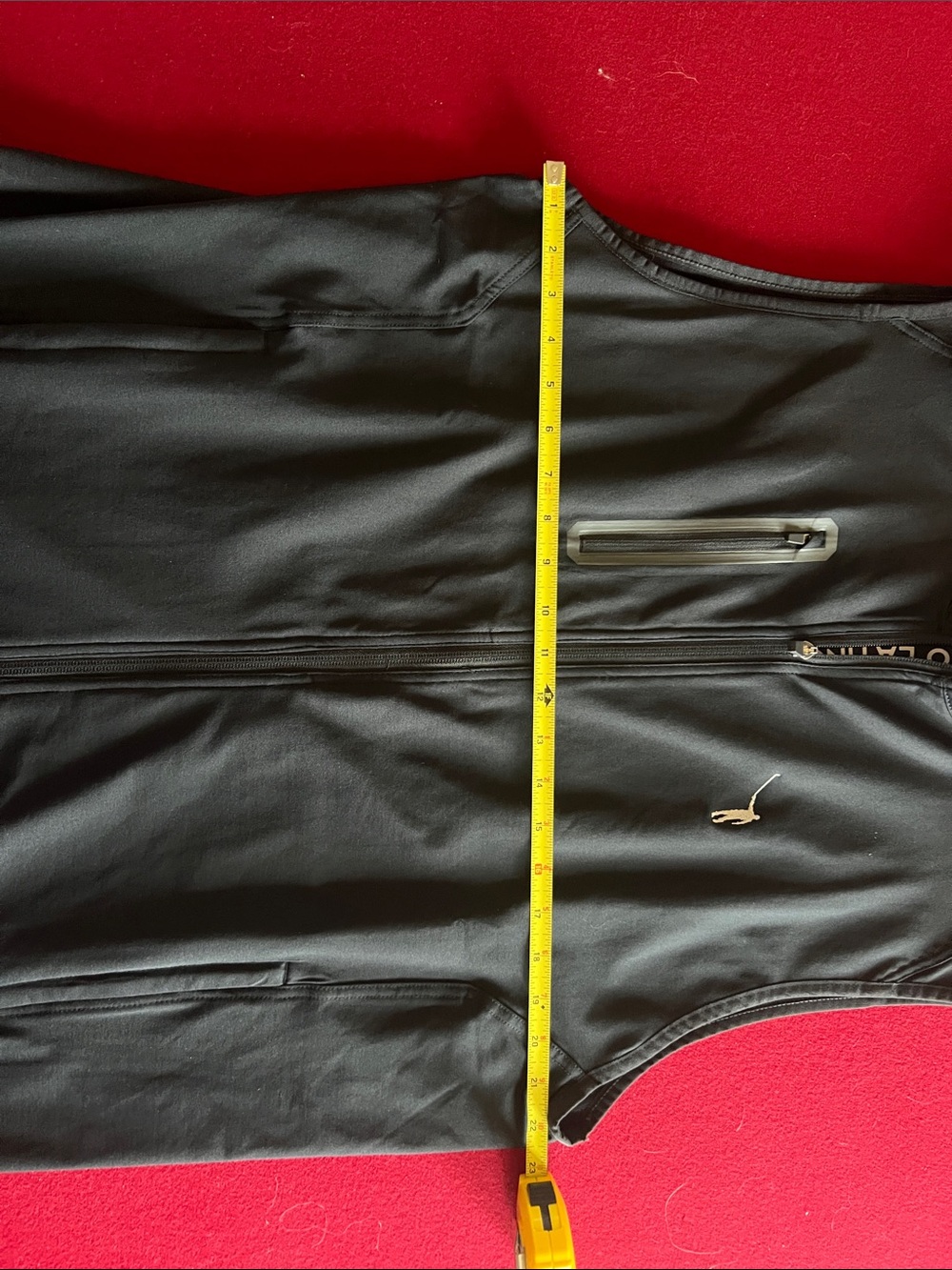Levelwear Men’s Black Softshell Jacket with Stand Collar - Picture 3 of 4